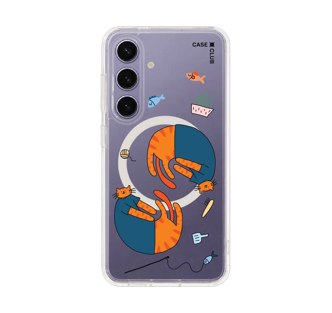 แมวส้มน้ำเงินอินฟินิตี้